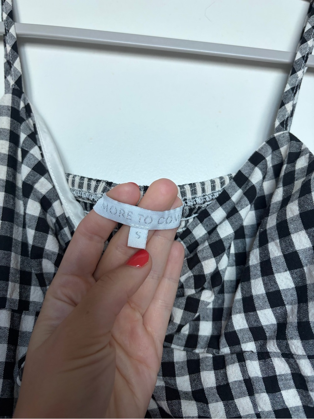 More to Come Lili Maxi Dress in Gingham Print - Picture 4 of 6